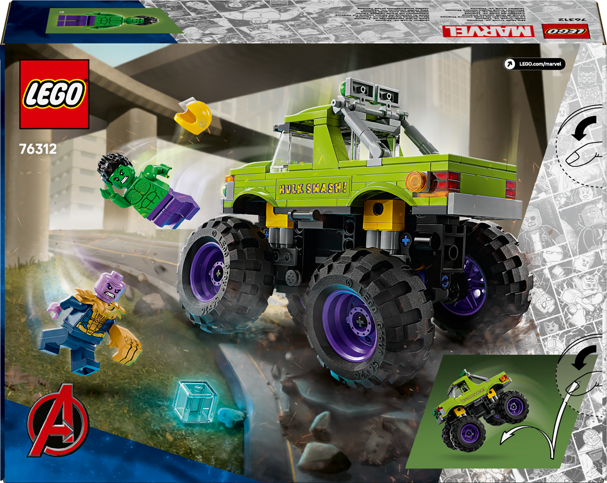 LEGO Super Heroes The Hulki veoauto vs. Thanos 76312L