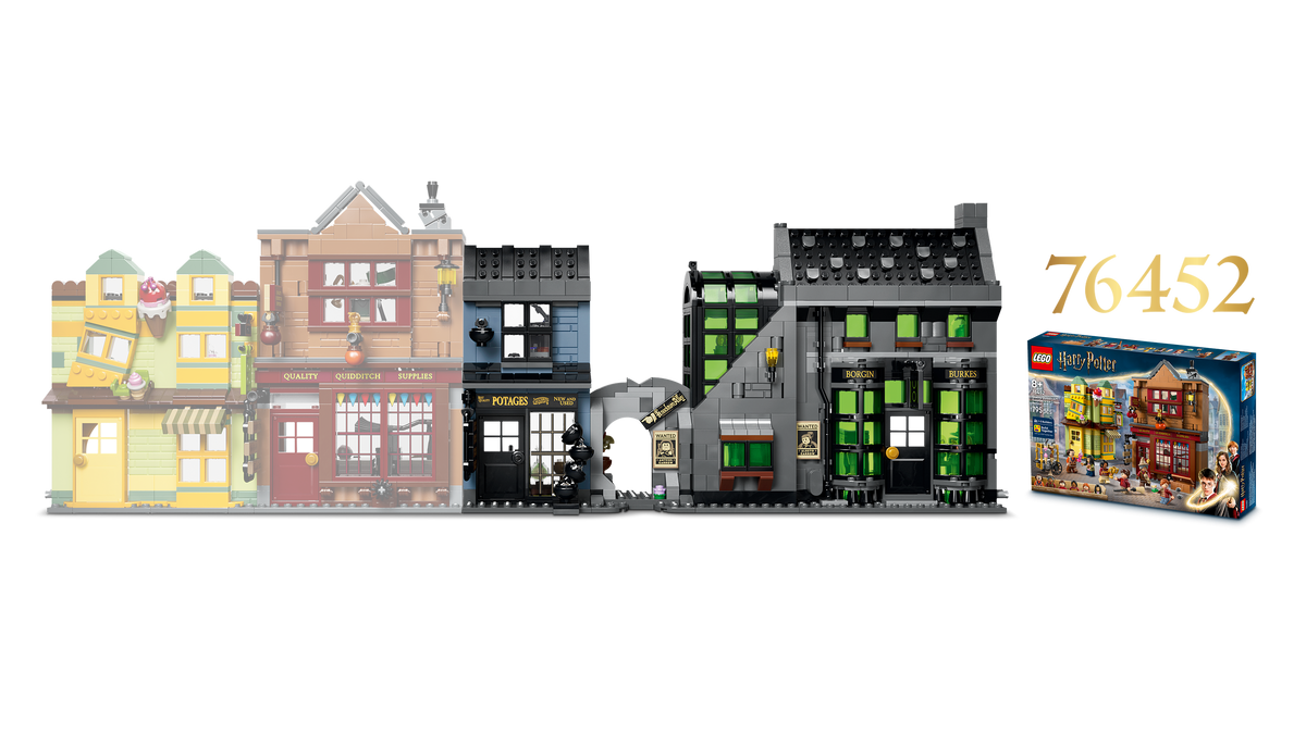 LEGO Harry Potter Knockturni allee võlupoed 76471L