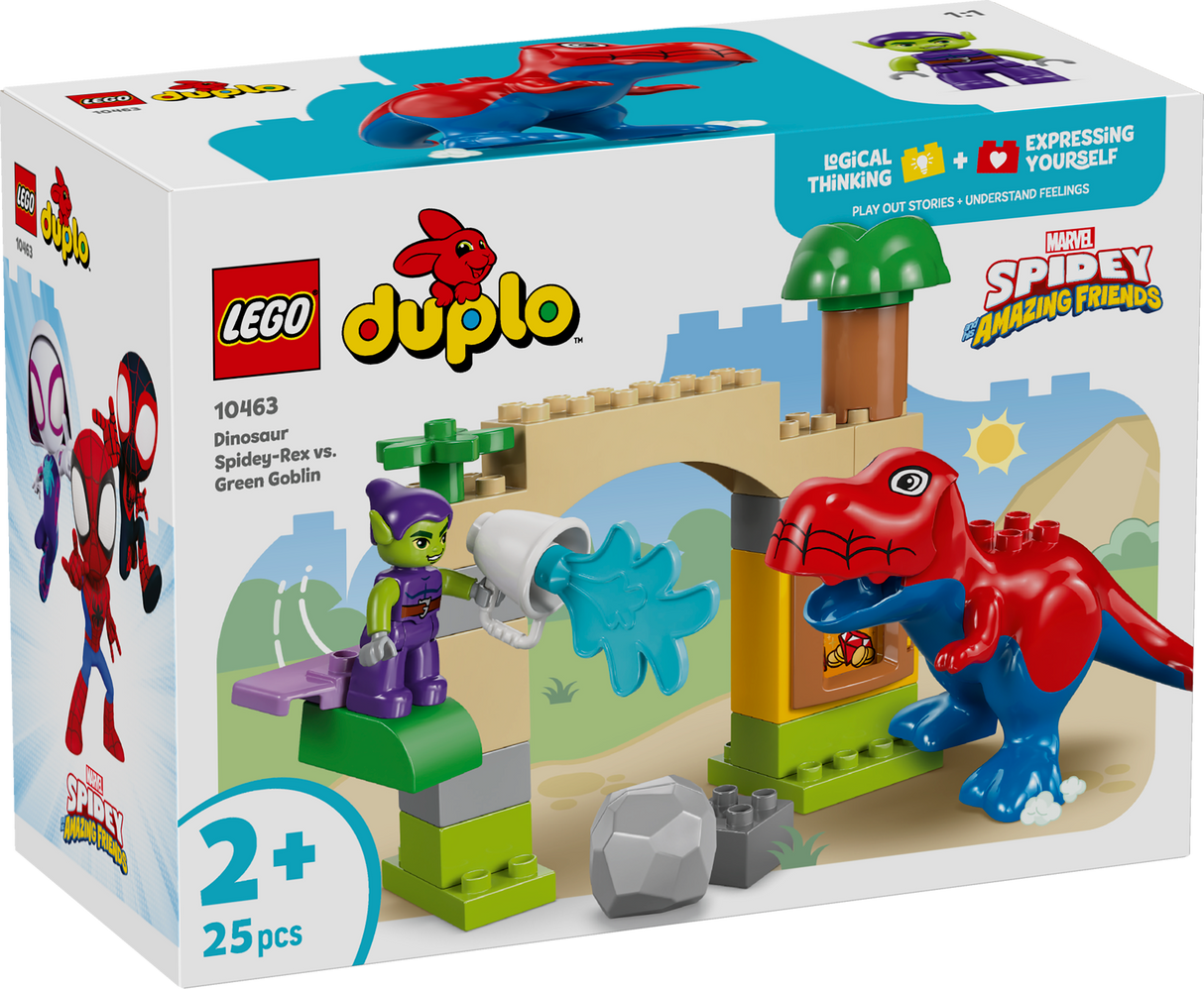 LEGO DUPLO Disney Dinosaurus Spidey-Rex vs. Green Goblin 10463L