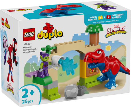 LEGO DUPLO Disney Dinosaurus Spidey-Rex vs. Green Goblin 10463L