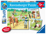 Ravensburger pusle 3x49 tk: Hobused 051298V