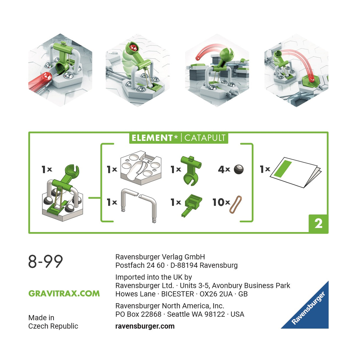 Ravensburger GraviTrax Element katapult 22411UU