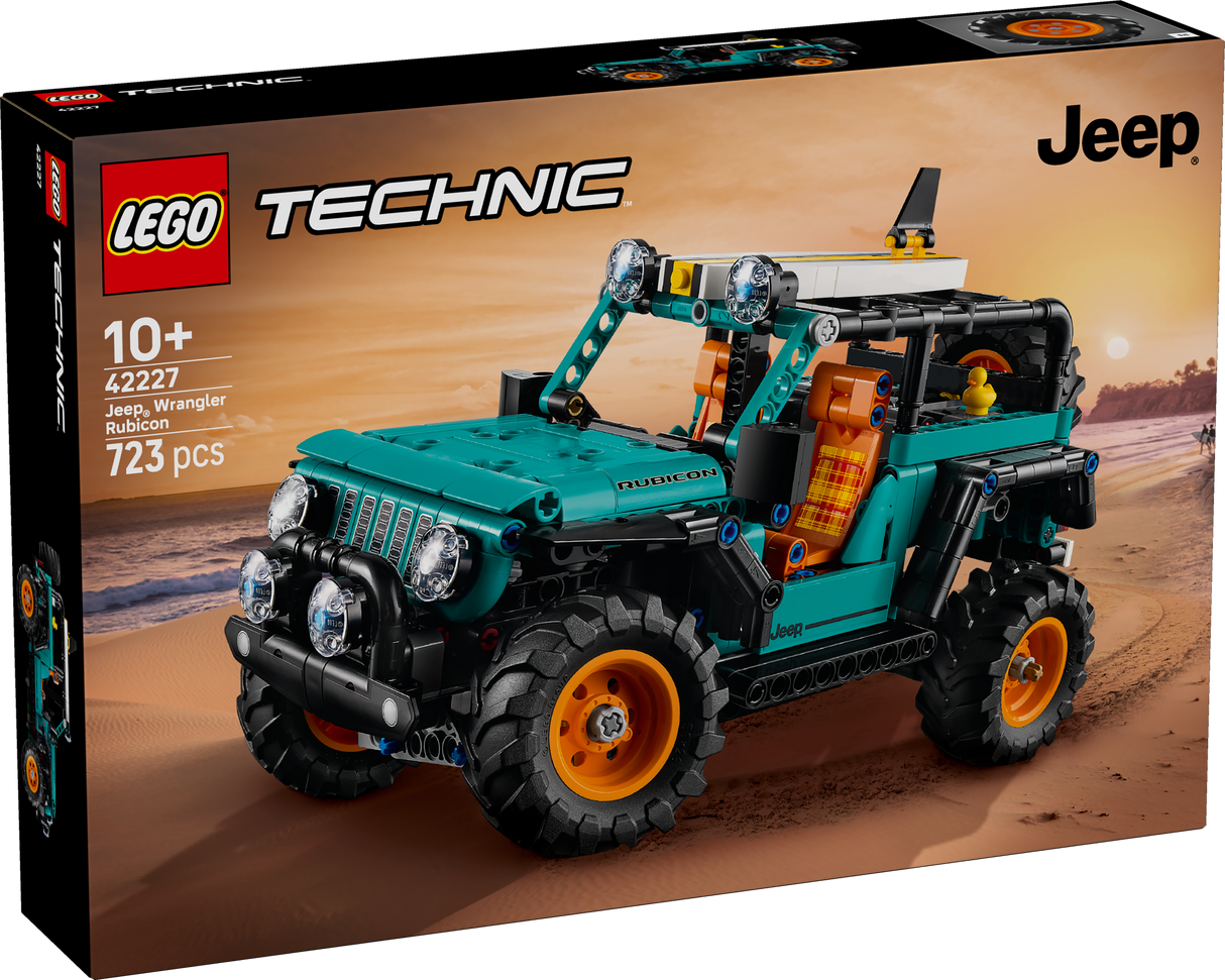 LEGO Technic Jeep Wrangler Rubicon linnamaastur 42227L